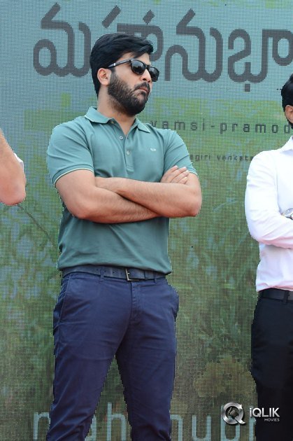 Mahanubhavudu-Title-Song-Lyrical-Video-Launch-at-St-Mary-College